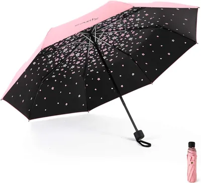 Imagen del producto de Paraguas plegable con protección UV, compacto, ligero, ideal para llevar ContiGo!