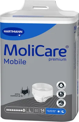 Immagine prodotto di Molicare Premium Mobile 10 gocce misura L 14 pz