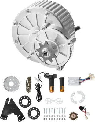Obrázok produktu pre 450W Elektrický kefový motor na jednosmerný prúd - 36V 3000 ot/min - s regulátorom otáčok - Efektívna spotreba energie - Kompaktný dizajn