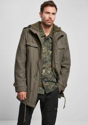 Zdjęcie produktu dla Brandit - Parka zimowa BW z flagą oliwkową - XXL