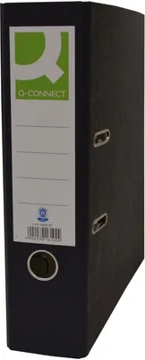 Produktbild von Ordner A4 Wolkenmarmor RC 80mm schwarz Packung mit 20 Stück