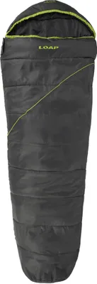 Image de Sac de couchage momie Loap Andang Blk-grn Noir L-Fermeture éclair gauche