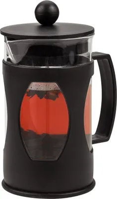 Produktbild von NAVA Kaffeebereiter Kaffeepresse Kaffeekanne Teebereiter GLASKANNE mit Siebstempel für die Zubereitung von Kaffee Tee Kräutertee 0,6l