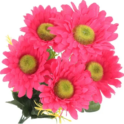Produktbild von Dekolo Künstliche Blumen Deko Künstliche Pflanzen Gerbera-Sträuße Amaranthe
