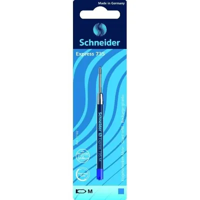 Produktbild von Schneider Kugelschreiber Mine 735 M blau, Blisterkarte mit 1 Stück