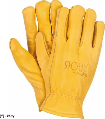 Zdjęcie produktu dla SIOUX-WIN - Rękawice ochronne ocieplane wykonane z wysokiej jakości skóry bydlęcej - 10