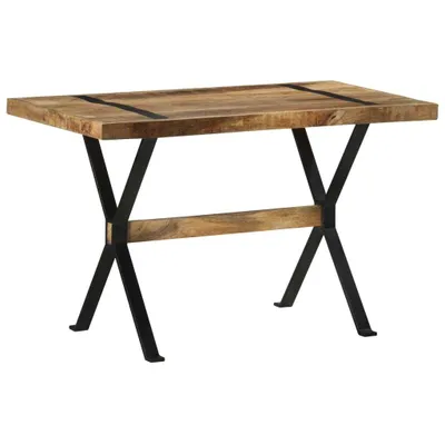 Produktbild von Esstisch 120x60x76 cm Raues Mangoholz , Esstische Design 2024