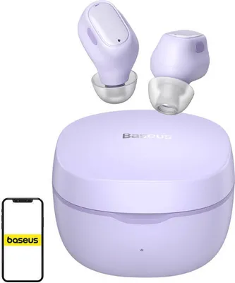 Obrázok produktu pre Baseus Bowie WM01, Bezdrôtový, Hovor / hudba, 20 - 20000 Hz, Slúchadlá, Purpurová