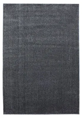 Produktbild von Kurzflor Teppich Alberto rechteckig, Farbe: Grau, Größe:160x230 cm