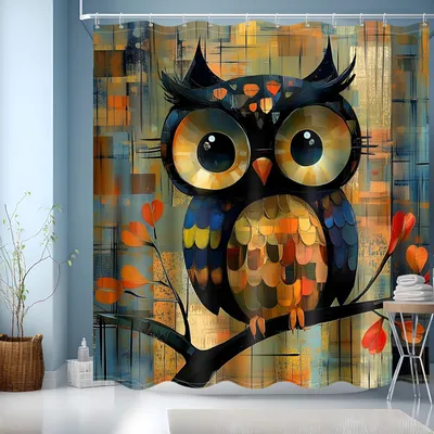Immagine prodotto di Tenda da doccia impermeabile, lavabile, 180 x 200 cm, per il bagno