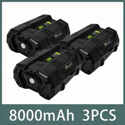 Obrázok produktu pre Náhradná batéria 56 V – lítium-iónový akumulátor – 8000 mAh – kompatibilná s modelmi BA2800, BA4200, BA1400, BA5600T – sada 3 batérií bez nabíjačky