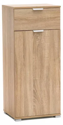 Immagine prodotto di Mobiletto con 1 Anta e 1 Cassetto 45x38x103 h cm in Truciolare bilaminato Naturale