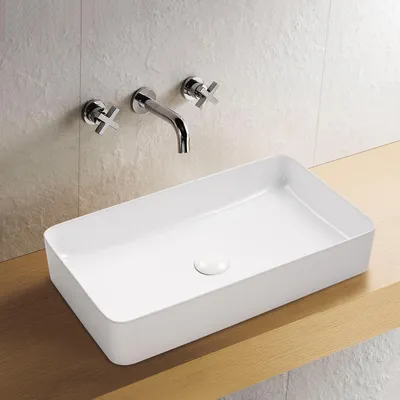 Obrázek produktu pro Keramické umyvadlo na desku Soho Brilliant White 60 cm