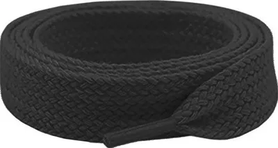 Produktbild von The Kicks Don® Schnürsenkel, 2 cm breit – Schwarz – 120 cm