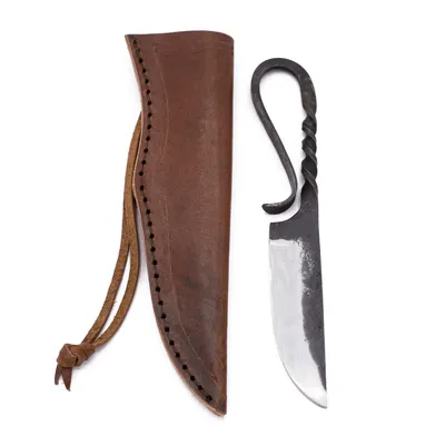 Produktbild von geschmiedetes Frühmittelalter oder Wikinger Messer