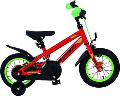 Produktbild von Volare Rocky Kinderfahrrad - Jungen - 12 Zoll - Rot