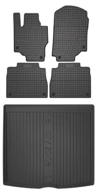 Immagine prodotto di Tappetini gomma SolidPRO + baule DryZone per Mercedes GLE W167 2019- 5 pezzi