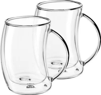 Produktbild von GRÄWE Doppelwandige-Thermogläser, 200ml, 2er Set, gebogen