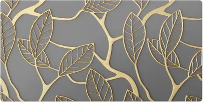 Produktbild von Blätter An Den Zweigen– Schreibtischunterlage – Schreibtisch Tischunterlage – 120x60 cm – Unterlage Groß Schreibtischmatte