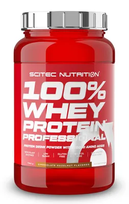 Produktbild von Scitec Nutrition 100% Whey Protein Professional 780g Schokolade Haselnuss