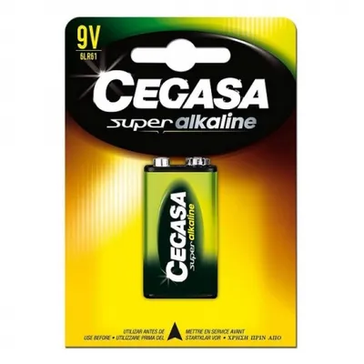 Immagine prodotto di Batteria Alkline Cegasa 6LR61 9V