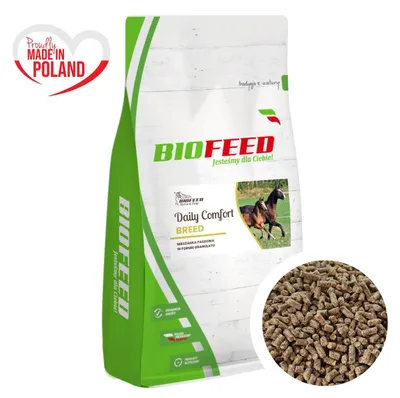 Produktbild von Biofeed Pferdefutter Ergänzungsfutter Für Pferde, Magenfreundlich, Mit Luzerne Und Vitaminen, Für Verdauungsempfindliche Pferde, 25 Kg