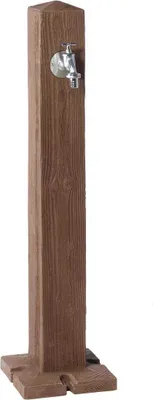 Obrázok produktu pre GARANTIA WOOD vodovodná batéria tmavé drevo vrátane chrómového kohútika