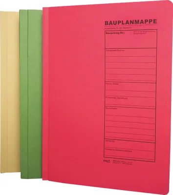 Productafbeelding van RNK Verlag: Bouwplannenmap, nummer 2777, voor gebruik bij bouwvergunningsaanvragen