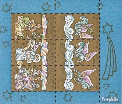 Produktbild von Briefmarken Vatikanstadt 1988 Mi Block10 (kompl.Ausg.) postfrisch Weihnachten