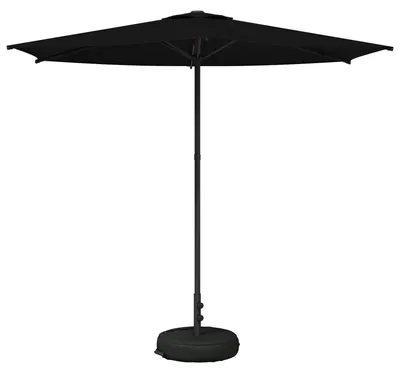 Immagine prodotto di Ombrellone da giardino con base vidaXL, 270 x 270 cm, in poliestere, a forma rettangolare