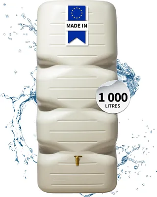 Image de GARANTIA CUBUS Kit 1000 L, sable avec Robinet PE imitation Laiton