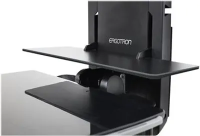 Produktbild von Ergotron 61-080-085, 14,9 kg, 61 cm (24"), 75 x 75 mm, 100 x 100 mm, Höhenverstellung, Schwarz