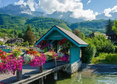 Image de Bluebird Puzzle Lac d'Annecy 500 pièces Puzzle Paysage