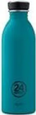 Produktbild von 24Bottles Trinkflasche Urban 500ml Stone Atlantic, 500 ml, Tägliche Nutzung, Blau, Edelstahl, Stone Atlantic Bay, Erwachsener