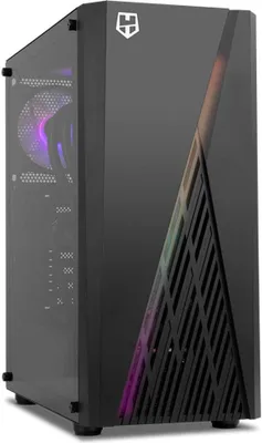 Obrázek produktu pro Nox Hummer Frost ARGB Tvrzené sklo USB 3.0 černé