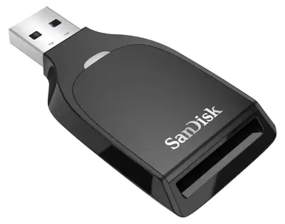 Zdjęcie produktu dla SanDisk SDDR-C731-GNANN, SD, Czarny, USB 3.2 Gen 1 (3.1 Gen 1) Type-A, 31,7 mm, 62,9 mm, 8,2 mm