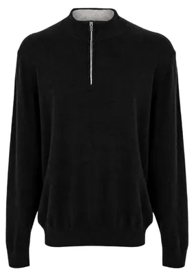 Immagine prodotto di Callaway - Maglione da uomo, collo alto ampio, jersey GT18738 (XXL) (flanella grigio melange)
