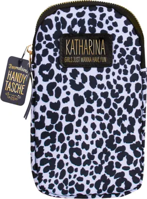 Produktbild von Handytaschen mit Kordel zum Umhängen Umhängetasche mit Reißverschluss -Handytasche Katharina