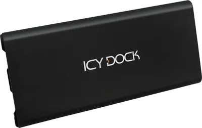 Produktbild von Icy Dock MB861U31-1M2B, SSD-Gehäuse, M.2, M.2, 10 Gbit/s, USB Anschluss, Schwarz