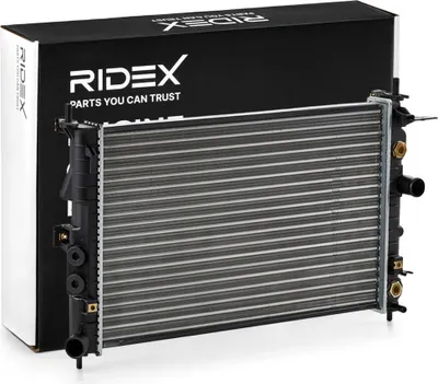 Produktbild von RIDEX 470R0218 Kühler Wasserkühler Motorkühler für OPEL VECTRA B (36) VECTRA B Caravan (31) VECTRA B CC (38) Vectra A CC (J89) für VAUXHALL
