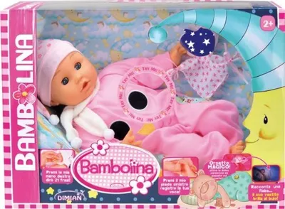 Produktbild von Bambolina Jasmine Puppe mit 50 tschechischen Wörtern