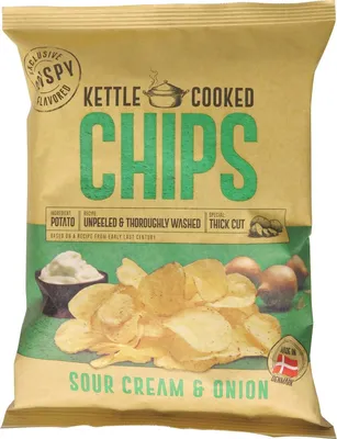 Produktbild von Kettle Cooked Chips Sour Cream & Onion 150g