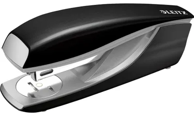 Produktbild von Leitz NeXXt 5562, 30 Blätter, Schwarz, Silber, P3, Metall, Kunststoff, 80 g/m², Oben