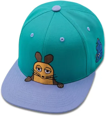 Koaa Erwachsenen BB Snapback Cap Maus Elefant & Ente "Die Crew" in blau