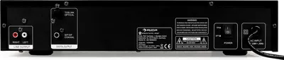 Obrázok produktu pre auna AV2-CD509 CD Hi-Fi prehrávač - CD prehrávač s USB, CD prehrávač s optickým výstupom, koaxiálnym výstupom, linkovým výstupom, diaľkovým ovládaním, strieborný