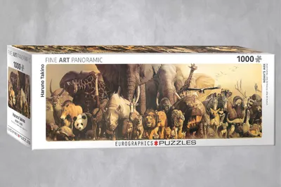 Immagine prodotto di puzzle panoramico da 1000 pezzi L'Arca di Noè di Haruo Takino