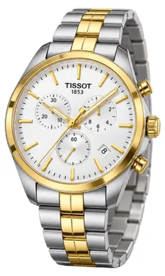 Obrázek produktu pro Hodinky Tissot PR 100 Chronograph, bicolor, model T101.417.22.031.00