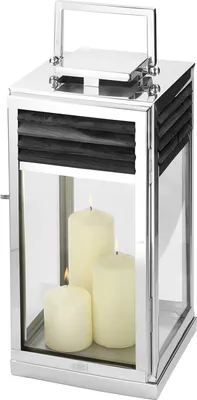 Produktbild von Fink Laterne GENUA BHT 24x51x24 cm silber