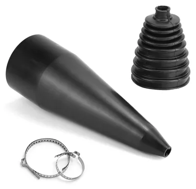 Produktbild von Andrijewellen-Gummiring, Dichtungssatz mit Metallklemmen und Montagekonus