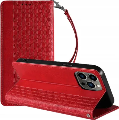 Produktbild von Magnet Strap Case für Iphone 14 Pro Rot